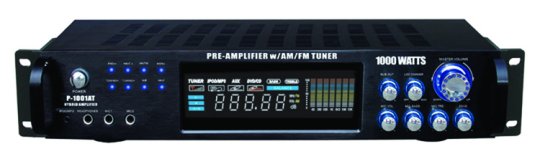 Pyle Pro 1000 watt Amp With Tuner