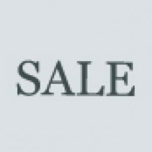 Silver Sign SALE 3.5 x 2 inch