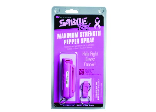 Sabre Max Strength Pepper  Pink Hardcase