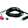 3.8mm Stereo to RCA Cable 6 ft