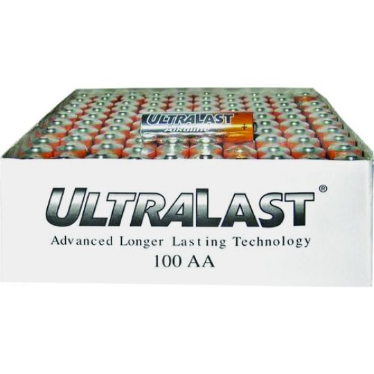 Ultra 100 Pack AA Batteries Bulk