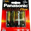 Panasonic Alkaline 4Pk AA Cell Batteries