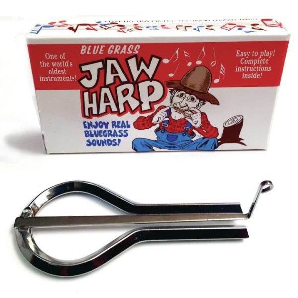 Trophy Blue Grass Jaw Harp Gift Box