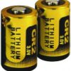 Stun Gun Lithium CR123A2 Battery 2Pk