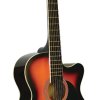 Main Street 38in Guitar SunBurst Cutaway