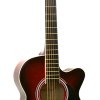 Main Street Guitar Trans Red Cutaway