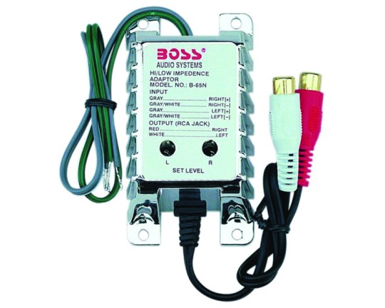 BossHiLowLine Line Convertor to RCA (AVA-B65N)