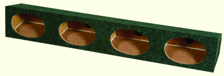 Q Power 6x9 inch Horizontal 4 Hole Box (QP-AT6X94HOLE)