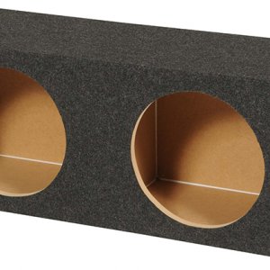 2hole 10in Heavy Duty Sealed Box 1in MDF (QP-HD210)