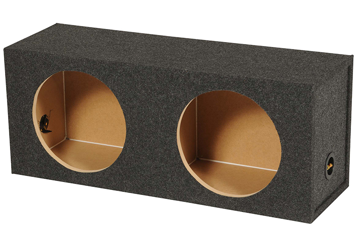 2hole 12in Heavy Duty Sealed Box 1in MDF (QP-HD212)