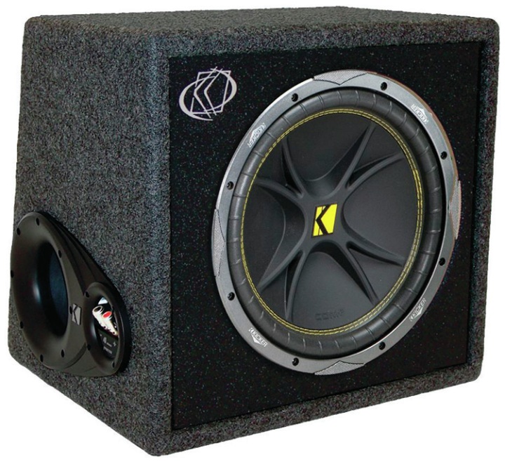 Kicker Single 12 Comp Loaded Sub Box (KI-VC124)