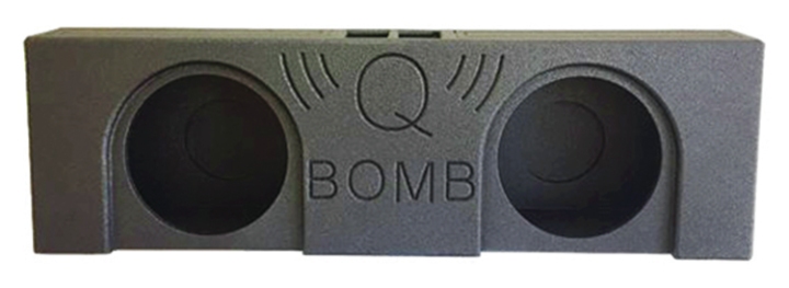 2hole 10in Ported Behind Seat Bed Liner (QP-QBTRUCK210VENTED)