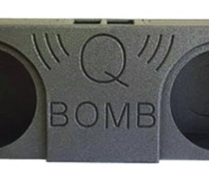 2hole 12in Ported Behind Seat Bed Liner (QP-QBTRUCK212VENTED)