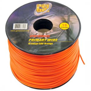 18 Gauge Primary Wire (GPW18OR500)