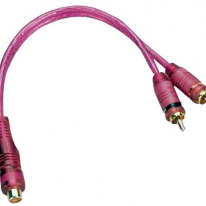 12 ft RCA 2 Channel Aluminum Shield Audio Cable, Gold Plated RCA Connector (GXS12)