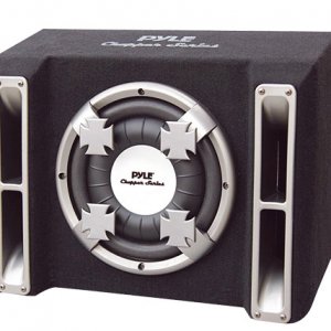 Single 10'' Slim Designed Subwoofer Bass Box Enclosure System (PL112SS)