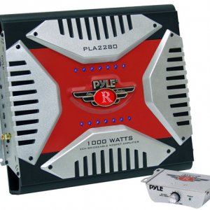 2 Channel 1000 Watt Bridgeable Mosfet Amplifier (RBPLA2280)