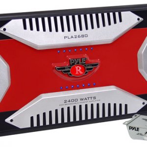 2 Channel 2400 Watt Bridgeable Mosfet Amplifier (RBPLA2680)