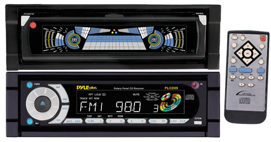 AM/FM-MPX CD/MP3 Player w/Dual Revolving Face (RBPLCD89)