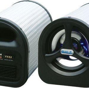 8'' 250 Watt Amplified Subwoofer Tube (PLTA8N)