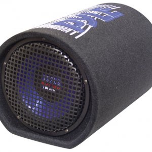 8'' 400 Watt Carpeted Subwoofer Tube Enclosure System (PLTB8)