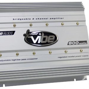 Vibe 800 Watt 2 Channel Mosfet Amplifier (RBVIBE231)
