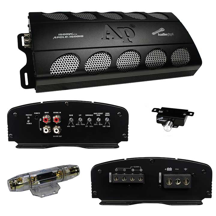 Audiopipe Class D Monoblock Amplifier 1500W APCLE15001D