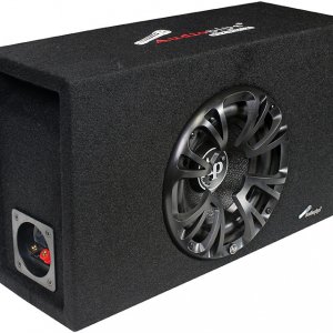 Audiopipe 8" Single Ported Bass Enclosure 500 Watts with Woofer APMINIB800