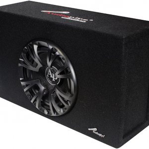 Alternative view of Audiopipe 8" Single Ported Bass Enclosure 500 Watts with Woofer APMINIB800