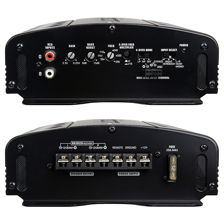 Audiopipe Super Bass Combo pack 600W Max Dual 12" Loaded Box Amp Amp Kit APSB1299PP - Image 4