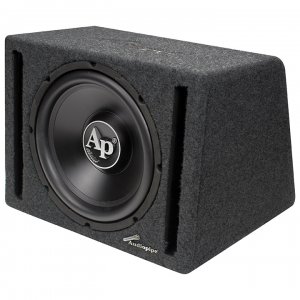 Audiopipe 12" in a Single Ported Box with 600 Watt Amplifier APVB12AMP