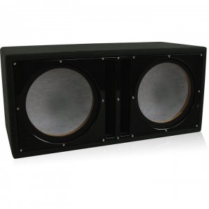Belva Dual 12" Ported Empty Enclosure Black Face BBX212BK
