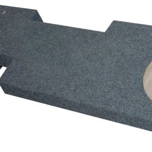 EMPTY WOOFER BOX DODGE 4 DOOR '02 - CURRENT; DUAL 10"; BQDODGE104DR