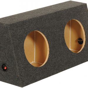 Alternative view of EMPTY WOOFER BOX JEEP WRANGLER (ALL YEARS) DUAL 10"ANGLE; BOXED BQJEEP10