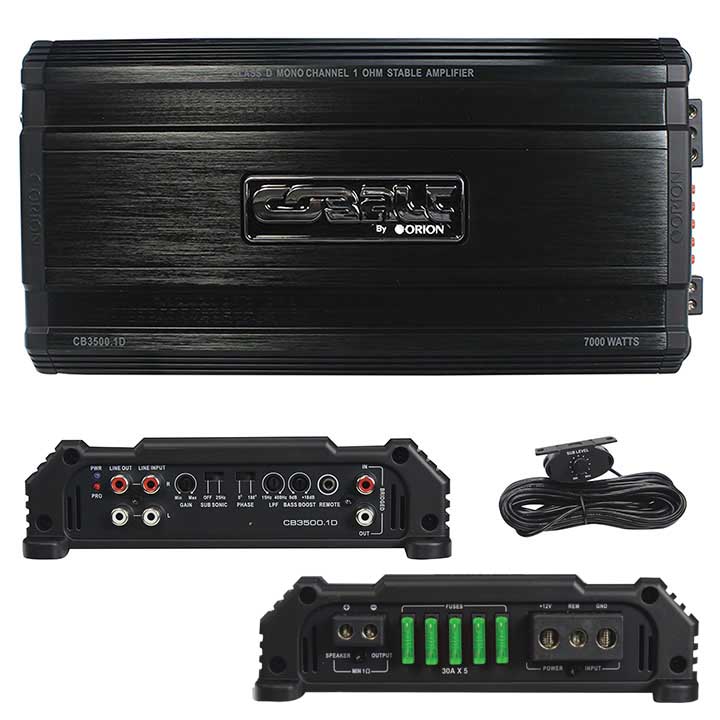 Orion Cobalt D Class Amplifier 7000 Watts @ 1 ohm CB35001D