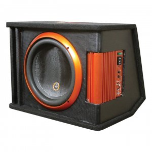 Cadence Single 12" woofer box amplified 500W Max FXB121A