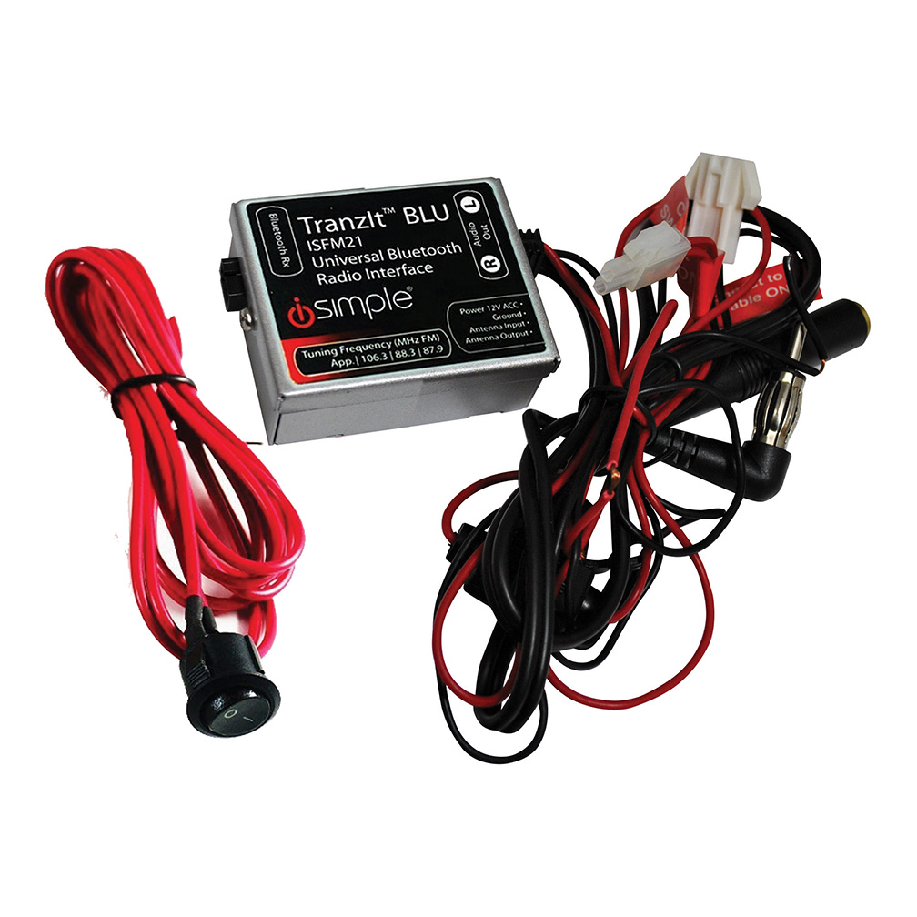 I-Simple Tranzit Universal BlueTooth FM Transmitter ISFM23