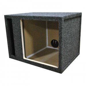 EMPTY WOOFER BOX; R/T SINGLE 15 FOR KICKER L5+L7; SLOT VENT KCR318.15