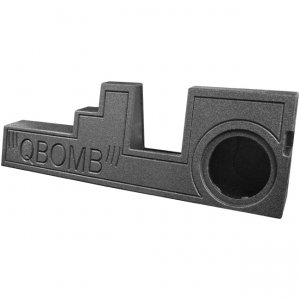 Qpower Single 10" Ford 350 Super Duty 2000-Current Mounts behind seat QBFORD09F350110
