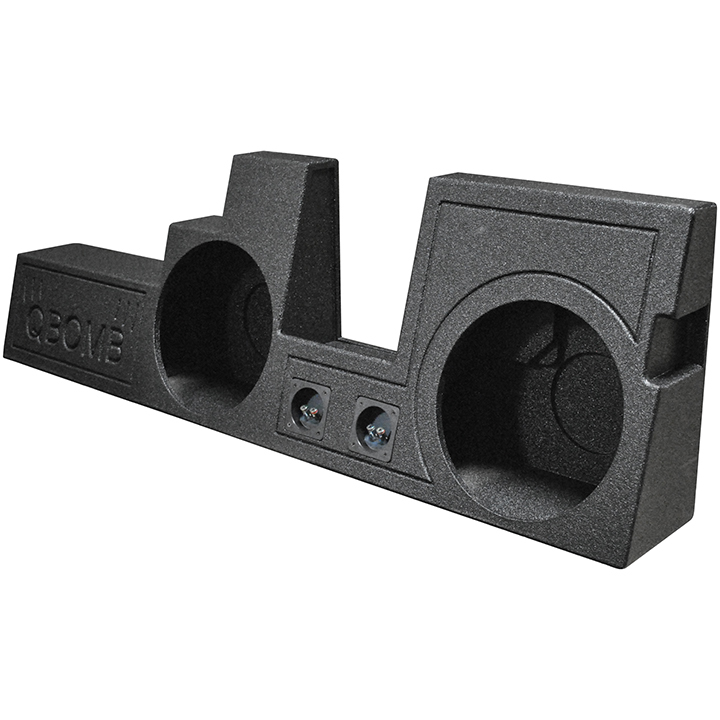 Qpower Qbomb Dual 12" Ford F350 Super Duty 2000-Current QBFORD09F350212