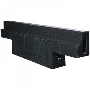Alternative view of QPower 2 Hole 12" Vented Crew Cab/4Door Behind Seat '04-'06 Sprayed w/Bed Liner QBGMC04212