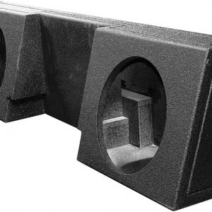 QBOMB Dual 12" Sealed GM Behind Seat Single Cab QBGMC122007SCAB
