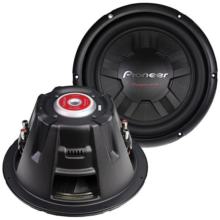 Pioneer 12" DVC 4 ohm sub - 1400Wmax/450W RMS TSW311D4