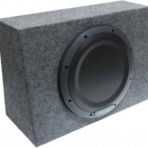 Alternative view of Pioneer  10" Active Sealed Enclosure built in amp 1100 Watts Max TSWX1010A