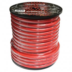 Alternative view of Orion XTR 100% Copper Wire 4 Gauge 100 ft Red XPW4100RED